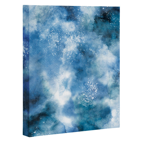Ninola Design Ocean water blues Art Canvas