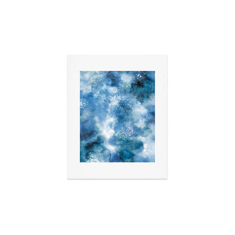 Ninola Design Ocean water blues Art Print