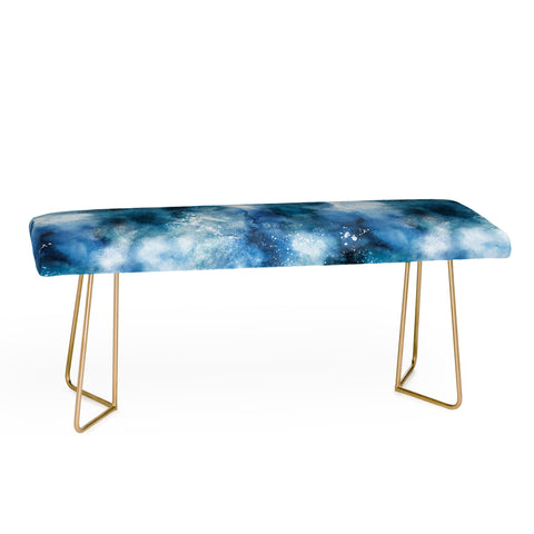 Ninola Design Ocean water blues Bench