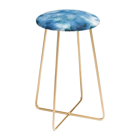 Ninola Design Ocean water blues Counter Stool