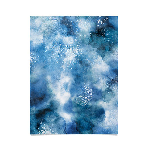 Ninola Design Ocean water blues Poster