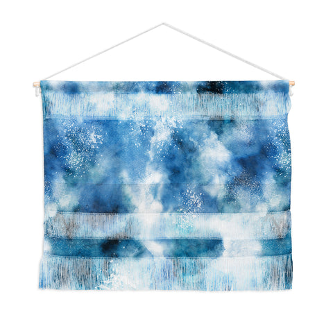 Ninola Design Ocean water blues Wall Hanging Landscape