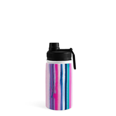 Ninola Design Ombre Sea Pink and Blue Water Bottle