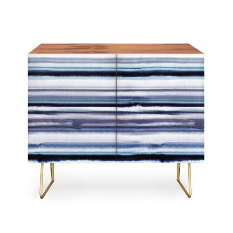 Ninola Design Ombre Sea Stripes Navy Credenza