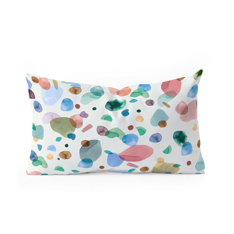 Ninola Design Organic bold shapes Oblong Throw Pillow