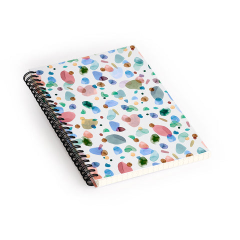 Ninola Design Organic bold shapes Spiral Notebook
