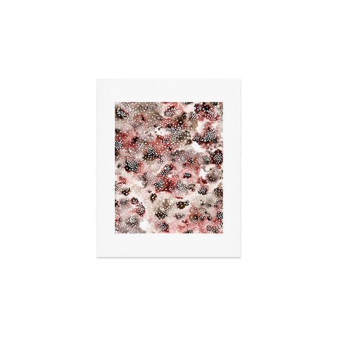 Ninola Design Organic texture Terracota Art Print