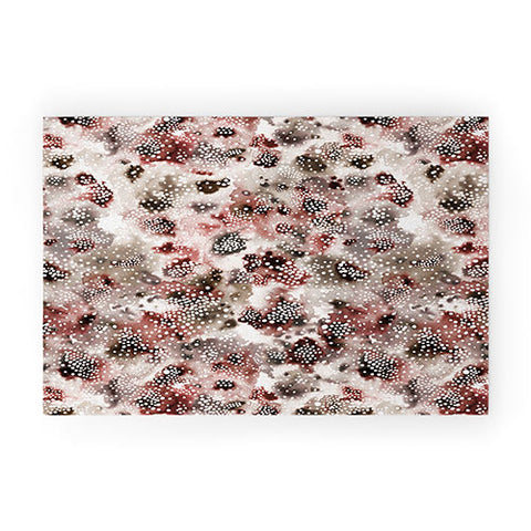 Ninola Design Organic texture Terracota Welcome Mat