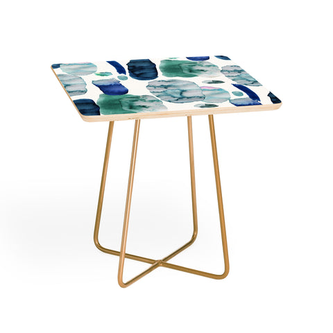 Ninola Design Organic watercolor blue Side Table