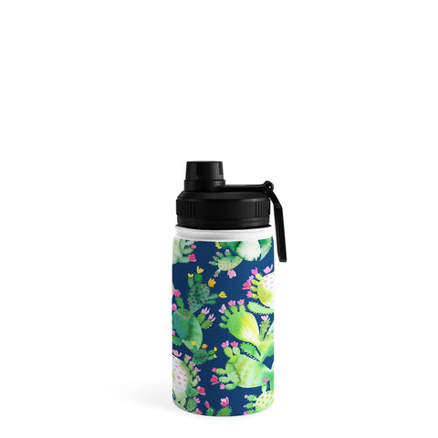 Ninola Design Paddle Cactus Blue Water Bottle