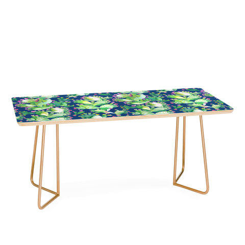 Ninola Design Paddle Cactus Blue Coffee Table
