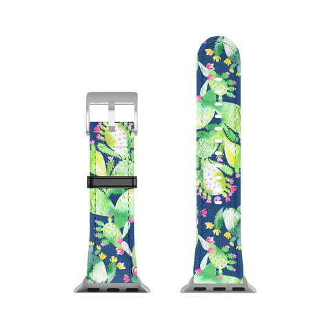 Ninola Design Paddle Cactus Blue Apple Watch Band