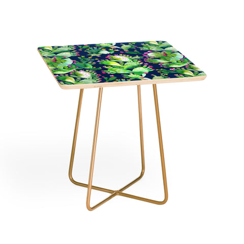 Ninola Design Paddle Cactus Blue Side Table