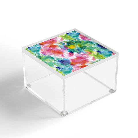 Ninola Design Painterly Tropical Texture Acrylic Box