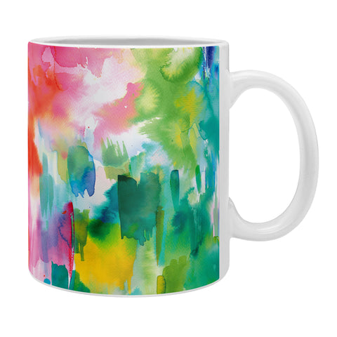 Ninola Design Painterly Tropical Texture Coffee Mug