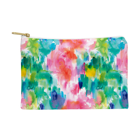 Ninola Design Painterly Tropical Texture Pouch