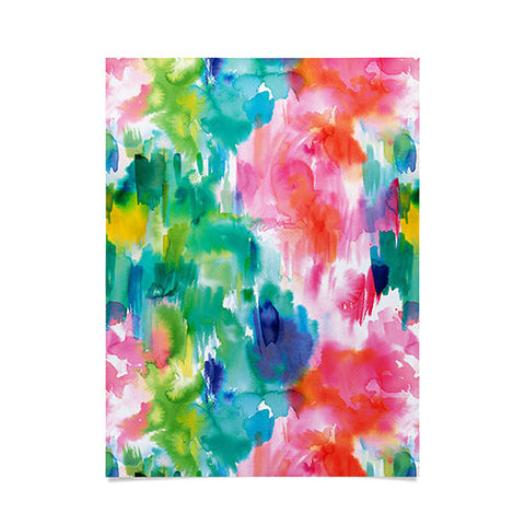 Ninola Design Painterly Tropical Texture Poster