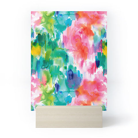 Ninola Design Painterly Tropical Texture Mini Art Print