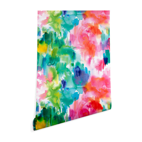 Ninola Design Painterly Tropical Texture Wallpaper