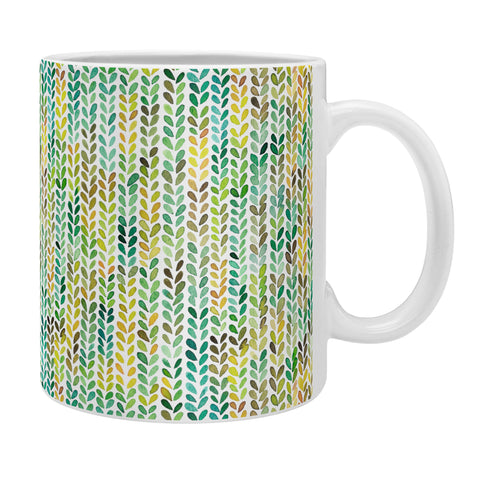 Ninola Design Palm leaves braids weaving Coffee Mug