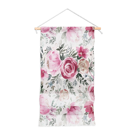 Ninola Design Pastel peony rose bouquet Pink Wall Hanging Portrait