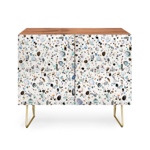 Ninola Design Pebble terrazzo blue Credenza