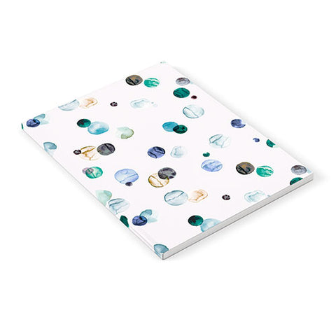 Ninola Design Polka dots blue Notebook