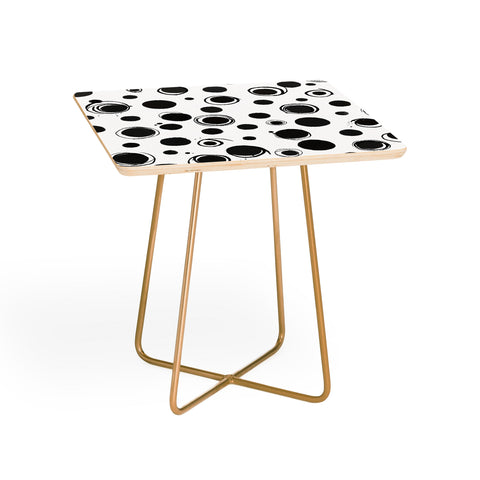 Ninola Design Polka dots BW Side Table
