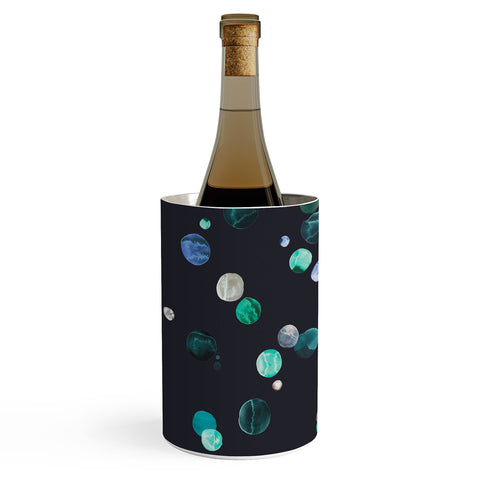 Ninola Design Polka dots navy Wine Chiller