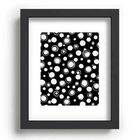 Ninola Design Polka dots WB Recessed Framing Rectangle