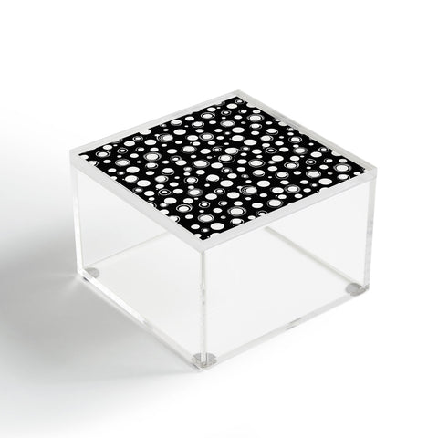 Ninola Design Polka dots WB Acrylic Box