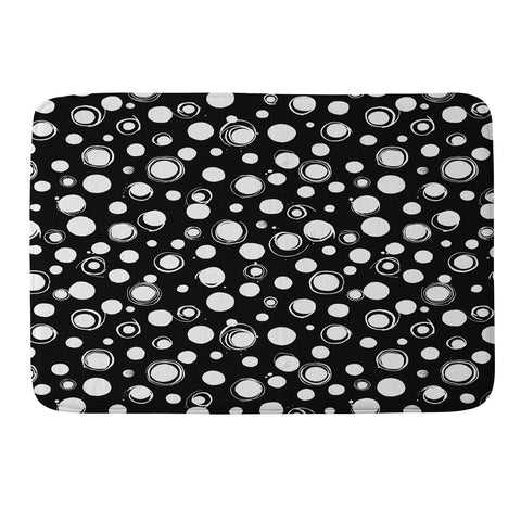 Ninola Design Polka dots WB Memory Foam Bath Mat