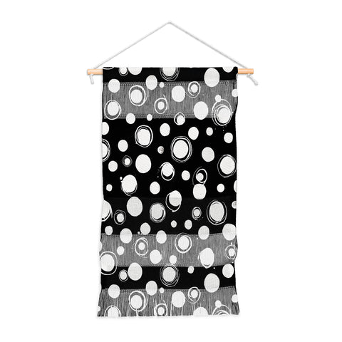 Ninola Design Polka dots WB Wall Hanging Portrait