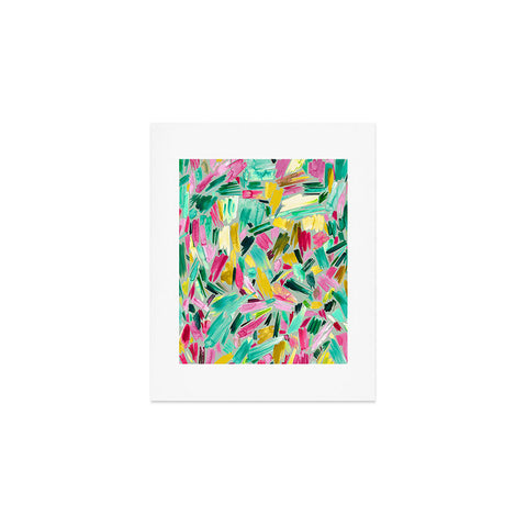 Ninola Design Primitive Strokes Tropical Art Print