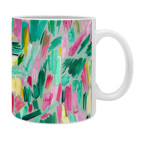 Ninola Design Primitive Strokes Tropical Coffee Mug