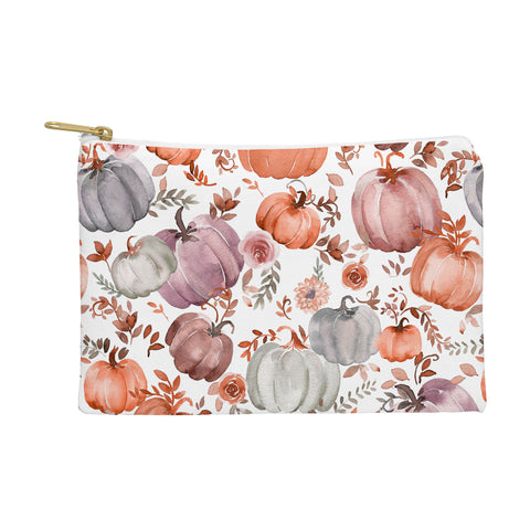 Ninola Design Pumpkins Fall Cottagecore Pouch