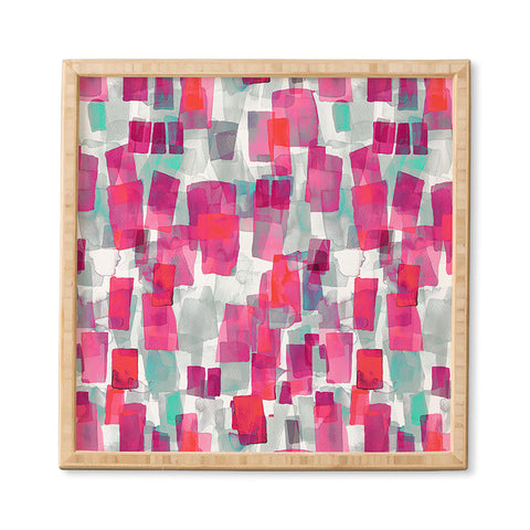 Ninola Design Rectangular Romantic Framed Wall Art