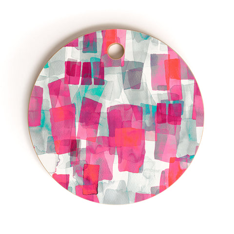 Ninola Design Rectangular Romantic Cutting Board Round