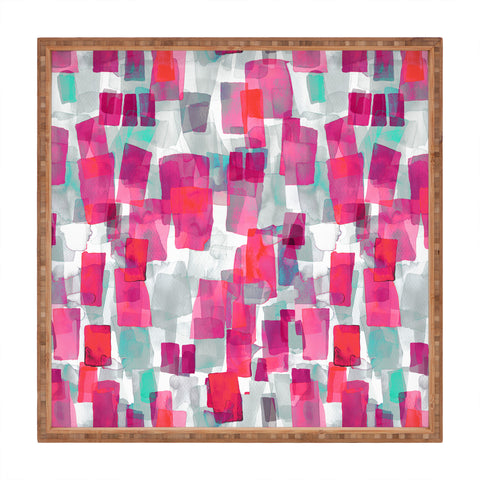 Ninola Design Rectangular Romantic Square Tray