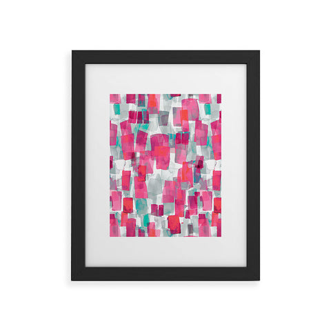 Ninola Design Rectangular Romantic Framed Art Print