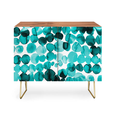 Ninola Design Relaxing Ink Bleeding Dots Credenza