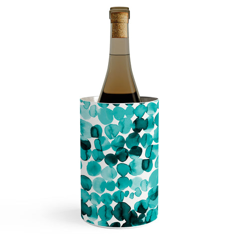 Ninola Design Relaxing Ink Bleeding Dots Wine Chiller