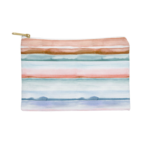 Ninola Design Relaxing Stripes Mineral Copper Pouch