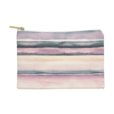 Ninola Design Relaxing Stripes Mineral Lilac Pouch