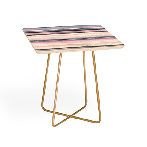Ninola Design Relaxing Stripes Mineral Lilac Side Table