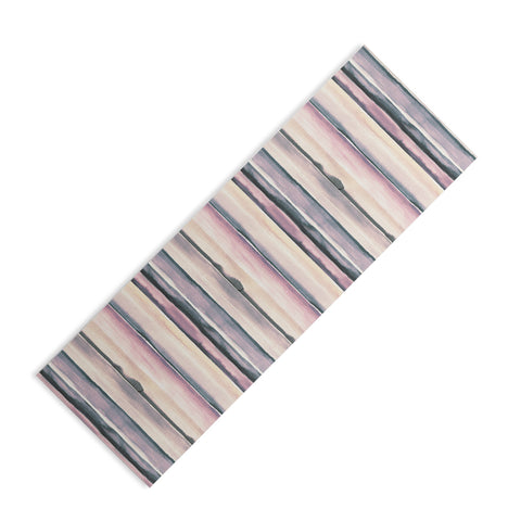 Ninola Design Relaxing Stripes Mineral Lilac Yoga Mat