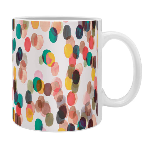 Ninola Design Relaxing Tropical Dots Coffee Mug