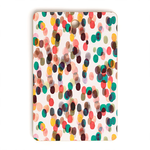 Ninola Design Relaxing Tropical Dots Cutting Board Rectangle