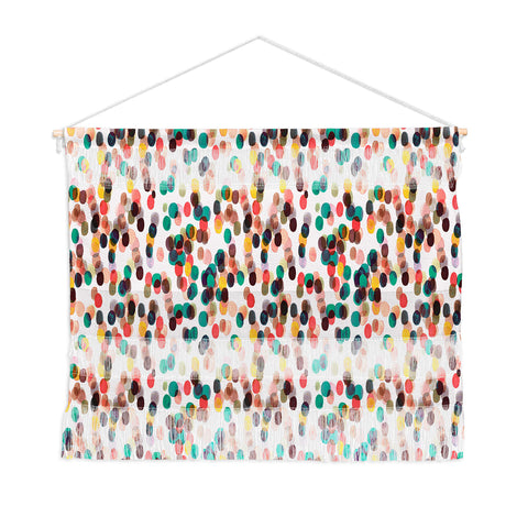 Ninola Design Relaxing Tropical Dots Wall Hanging Landscape