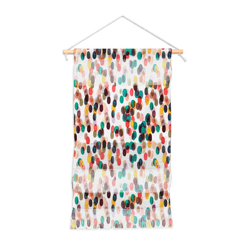 Ninola Design Relaxing Tropical Dots Wall Hanging Portrait